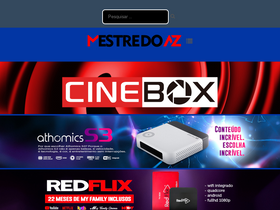 'mestredoaz.com.br' screenshot