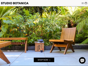 studiobotanica.ch homepage screenshot