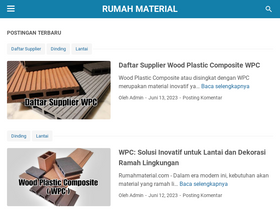'rumahmaterial.com' screenshot