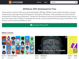 'apk-done.com' screenshot