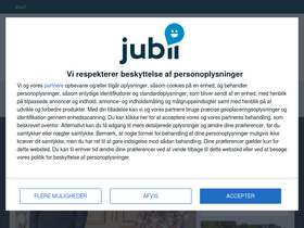 'jubii.dk' screenshot