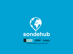 'sondehub.org' screenshot