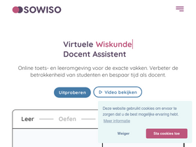 'sowiso.nl' screenshot