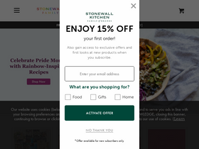 'stonewallkitchen.com' screenshot