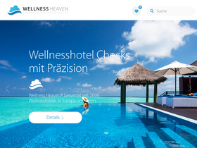 'wellness-heaven.de' screenshot