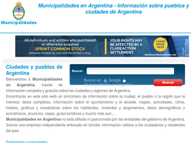 'municipalidad-argentina.com.ar' screenshot