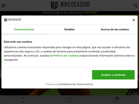 'bike-ocasion.com' screenshot