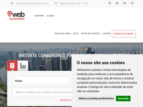 'webescritorios.com.br' screenshot