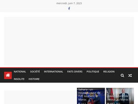 'lepetitjournalmarocain.com' screenshot