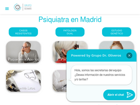 'grupodoctoroliveros.com' screenshot