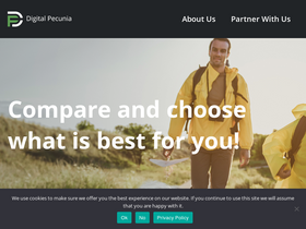 'digitalpecunia.com' screenshot