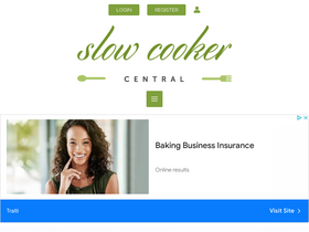 'slowcookercentral.com' screenshot