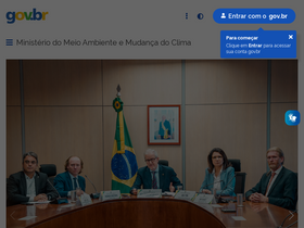 'infohubbrasil.mma.gov.br' screenshot