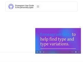 'enneagramuserguide.com' screenshot