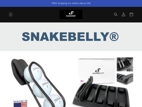 snake-belly.com homepage screenshot