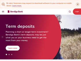 'bendigobank.com.au' screenshot
