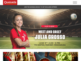 'quesada.ca' screenshot