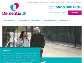 'dementiauk.org' screenshot