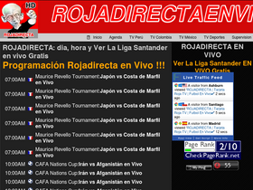 'rojadirectaenvivo.me' screenshot