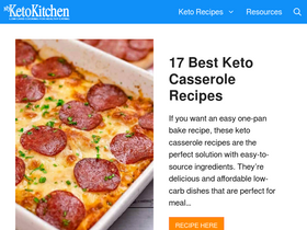 'myketokitchen.com' screenshot