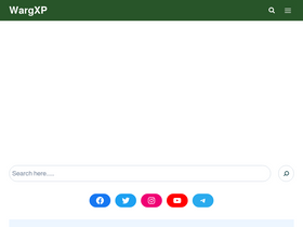 'wargxp.com' screenshot