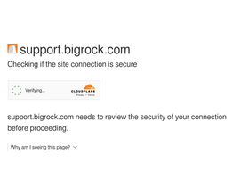 support.bigrock.com