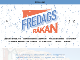 fredagsrakan.se homepage screenshot