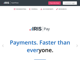 'kashflow.com' screenshot