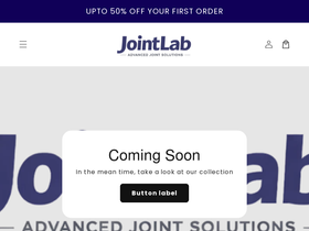 Jointlab homepage screenshot