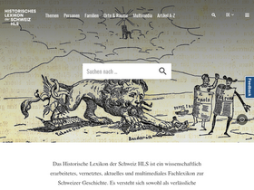 'hls-dhs-dss.ch' screenshot