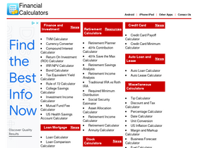 'fncalculator.com' screenshot