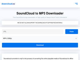 'downcloud.cc' screenshot