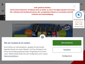 'lassdampfab.de' screenshot