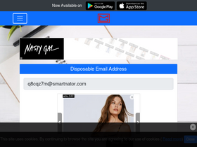 'emailnator.com' screenshot