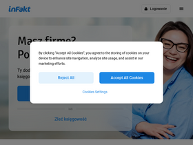 'konto.infakt.pl' screenshot
