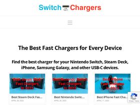 'switchchargers.com' screenshot