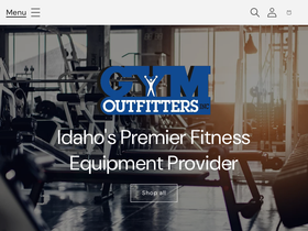gymoutfitters.com homepage screenshot