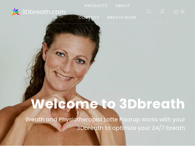 3dbreath.com homepage screenshot