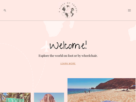 'apieceoftravel.com' screenshot