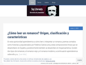 'soyliterauta.com' screenshot