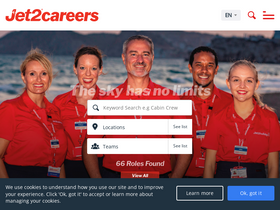 'jet2careers.com' screenshot