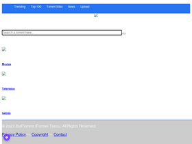 'bulltorrent.com' screenshot