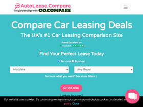 'autoleasecompare.com' screenshot