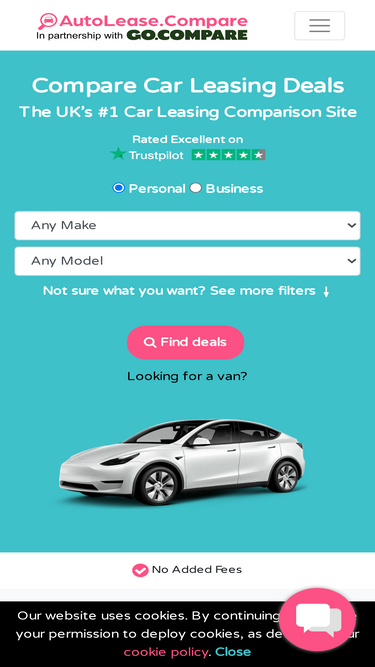 van leasing comparison site