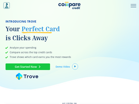 'comparecredit.com' screenshot