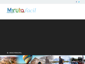 'mirutafacil.com' screenshot