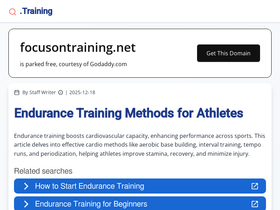 focusontraining.net