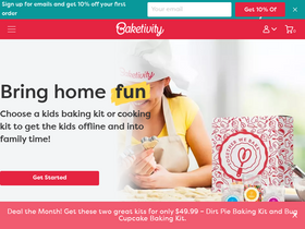 'baketivity.com' screenshot