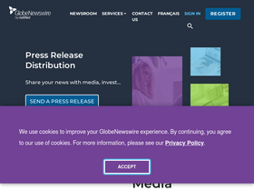 'globenewswire.com' screenshot