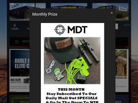 'cleaverfirearms.com' screenshot